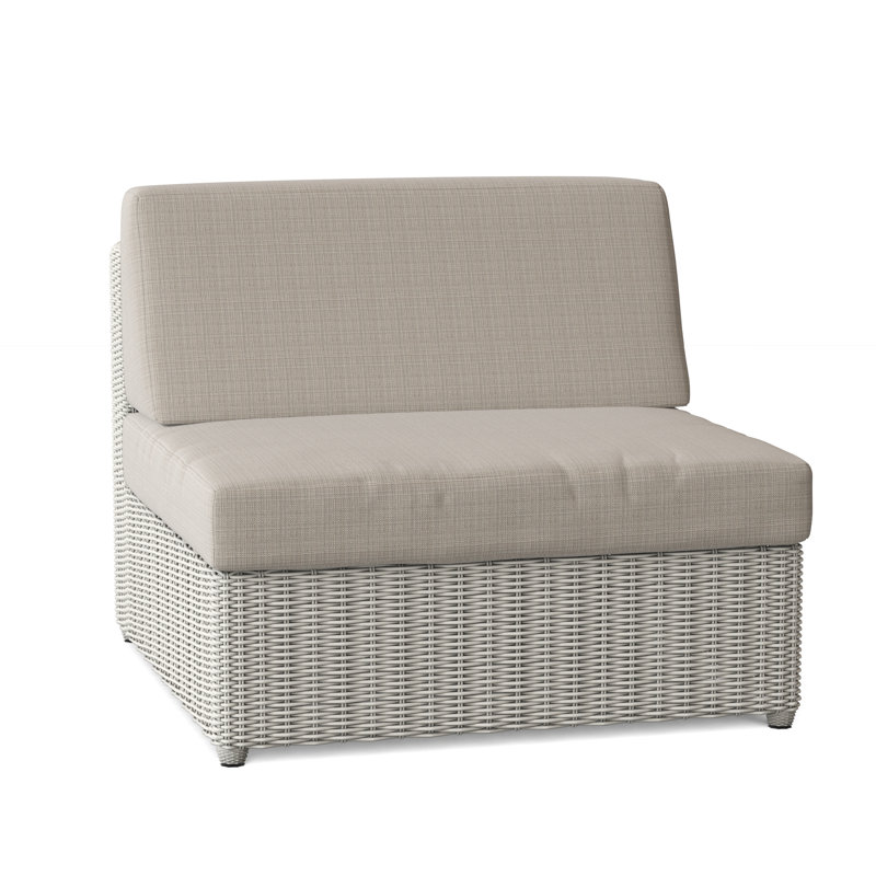 Sag Harbor Outdoor Lounge Chair, Oat, Sag Harbor Classic White