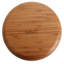 Assiette plate réutilisable en bambou