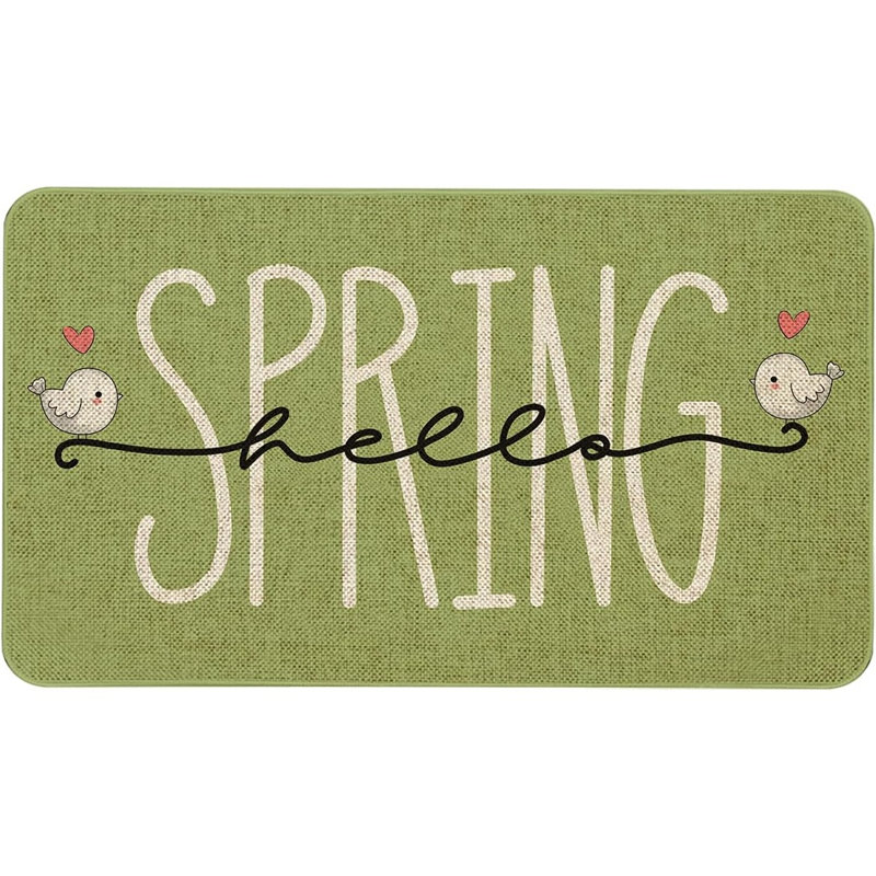 Tapis de porte Spring Bird Welcome