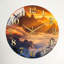 Horloge murale en verre Mountain-1472440661