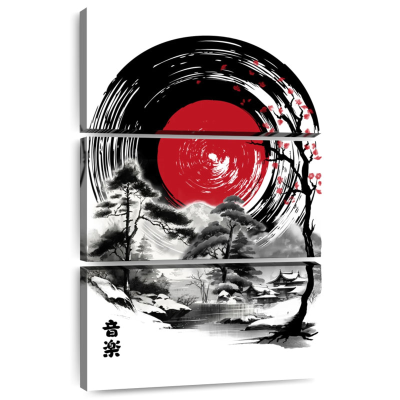 Masam Sound du Japon Sumi-E, H 38 po x l 24 po
