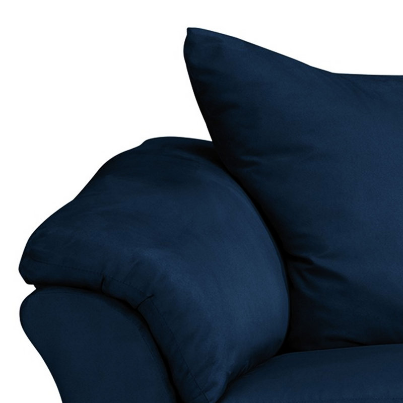 89 Inch Modern Cushioned Sofa