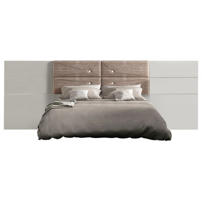 Klass Upholstered Faux Leather Standard Bed