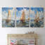 Série Sea and Shore Lxx - ensemble de toiles tendues avec châssis Premium - prêt à être accroché-424812670