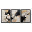 ABSTRACT Series DV III - Toile tendue avec châssis sur mesure - 3 pièces-2119883224-2119883222