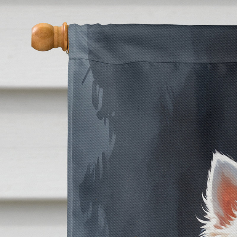 Drapeau de chiot Halloween House, Esquimau américain