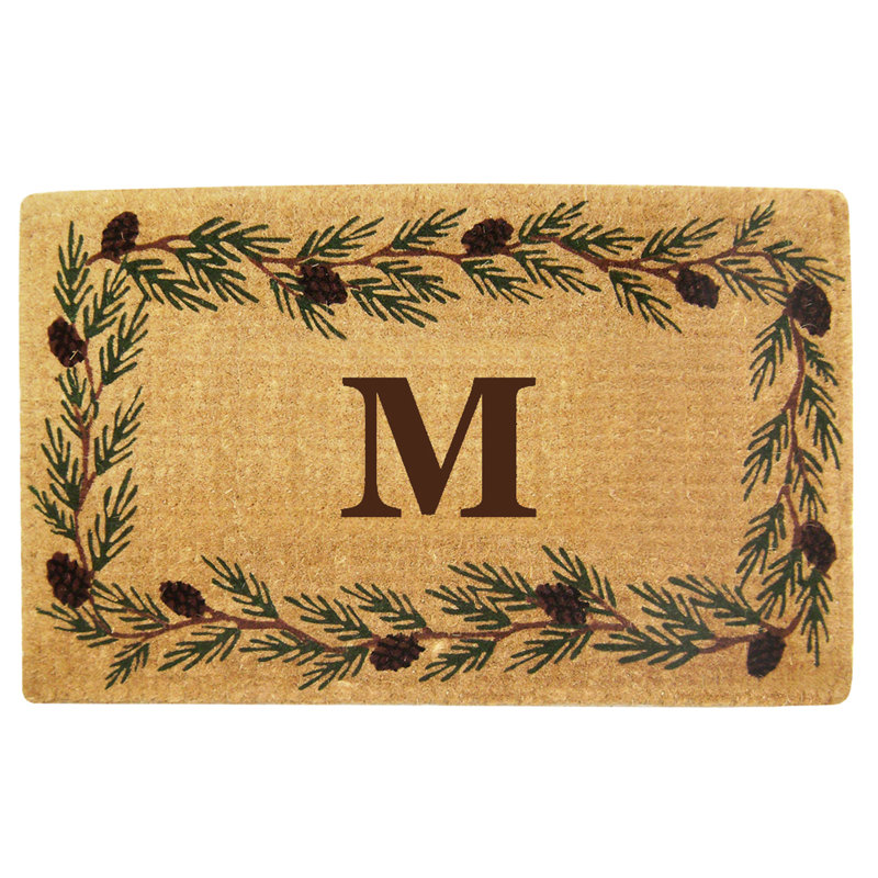 Tapis de porte antidérapant pour l'extérieur, L 22 po x L 36 po, M