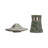 Round Stoneware Mushroom Lanterns