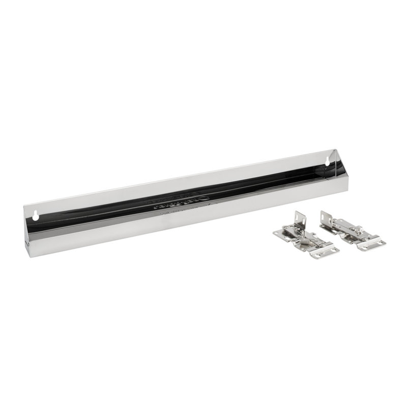 Rev-A-Shelf Stainless Steel Slim Tip-Out Trays for Kitchen or Bathroom Sink Base Cabinets, 25''