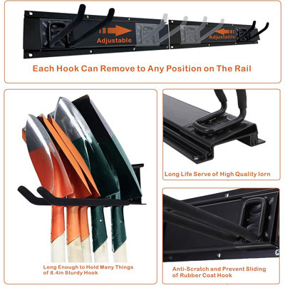 Kreider Garden Tool Hanger Rack