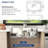 Drop-In Kitchen Sink Single Bowl 16 Guage Stainless Steel Workstation Sink with Accessories-122614513