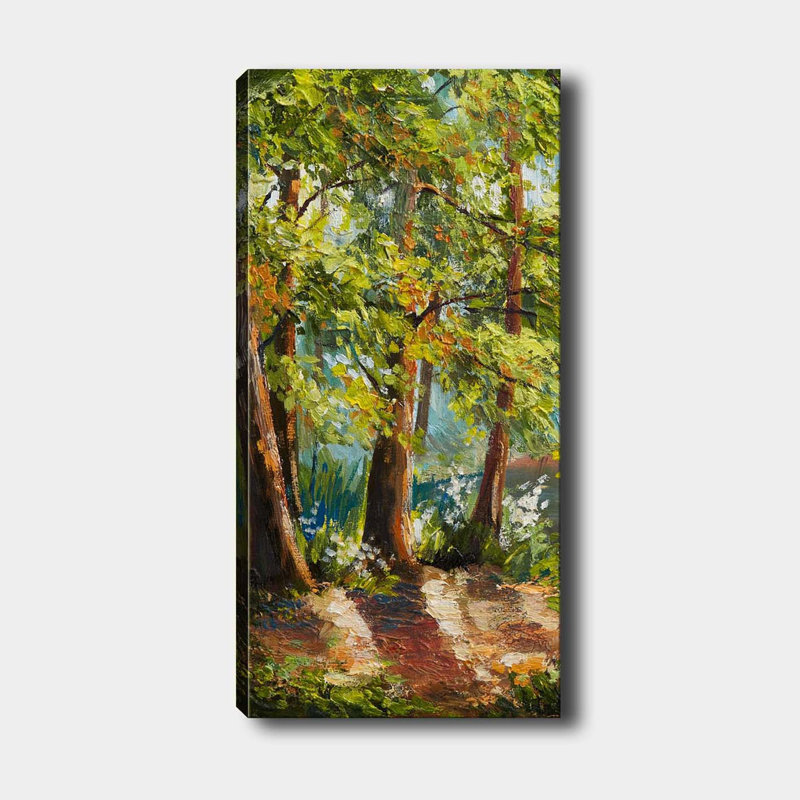 Peinture sur toile tendue