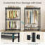 90" Clothing Rack