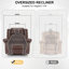 Fauteuil inclinable de massage en cuir respirant-1307679239