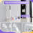 Lamh 3-Function Digital Shower System with LED Temp Display Rough-In Valve Body Included-98698947