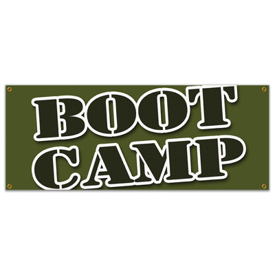 BOOT CAMP Bannière signée