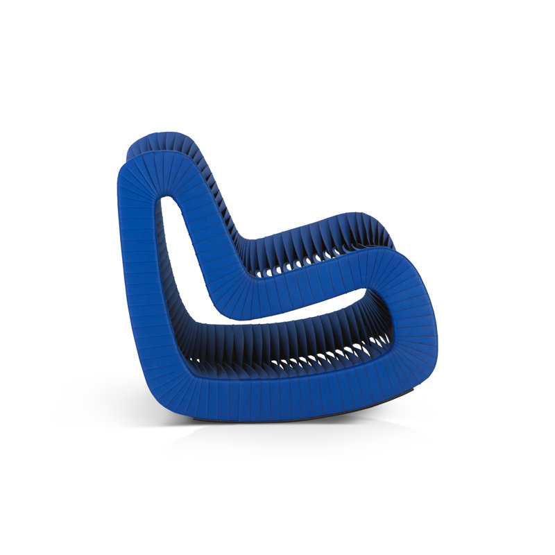 Seat Belt Rocking Chair, Blue