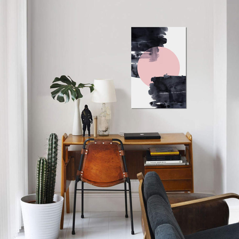 «Minimalisme XX», impression sur toile tendue, H 60 po x l 40po x P 1,5 po, Toile tendue, Pas de tapis