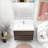 35.4'' Single Bathroom Vanity with Acrylic Top-270177625