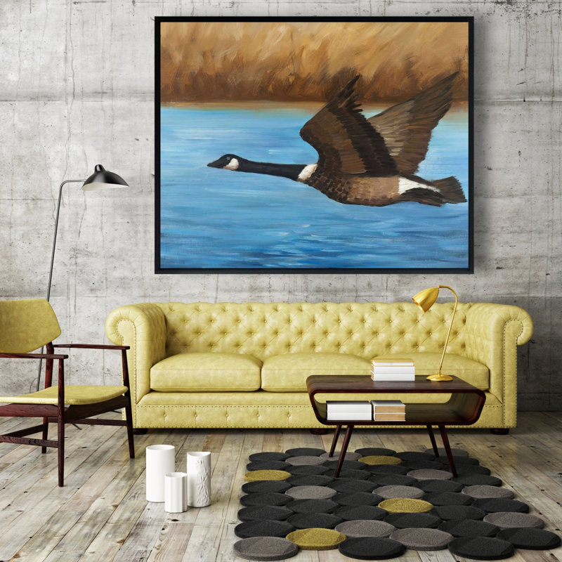 Canada Goose Print On Canvas