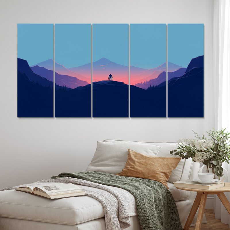 Rustic Landscape & Nature Wall Decor on Metal