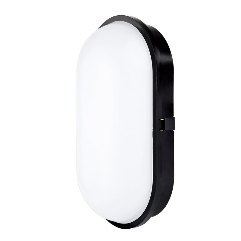 Aubreeanna Black LED Outdoor Bulkhead Light