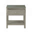 Table de chevet 23 po Taupe