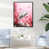 Black Floater Framed