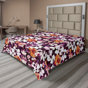 Floral orange / mauve