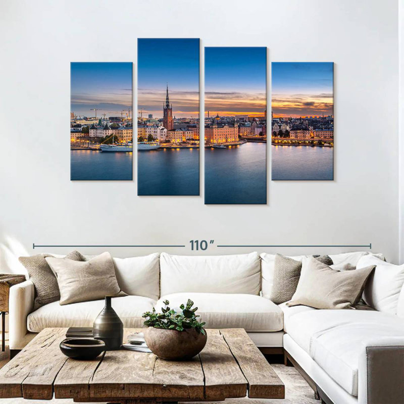 Nicci Stockholm Sunset Skyline