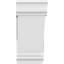 Support standard en PVC de qualité architecturale avec extrémités traditionnelles l 5 po x P 12 po x H 12 po-33859622