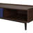 Duane 47" Mid-Century Modern Coffee Table with Full Extension Drawer and Shelf in Navy Blue-91031796