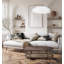 Avalon Walnut And Cane Coffee Table