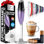 Mousseur à lait Zulay Kitchen Tornado avec 4 piles Duracell Aa