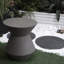 18,1 "H Support de plante pour patio - Fausse table d'appoint pour le jardin Extérieur 20,3" h