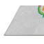 Tapis rouge/bleu/vert tissé à la machine-144908656