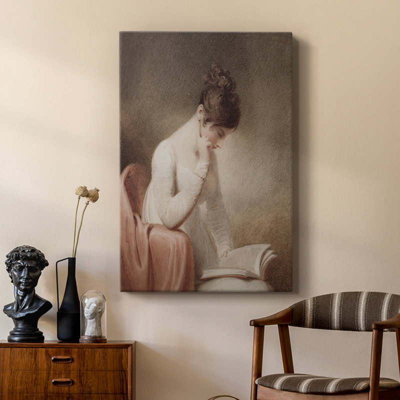 Impression de portrait rétro LXVI - galerie Cavas sur mesure, H 27 po x l 18 po