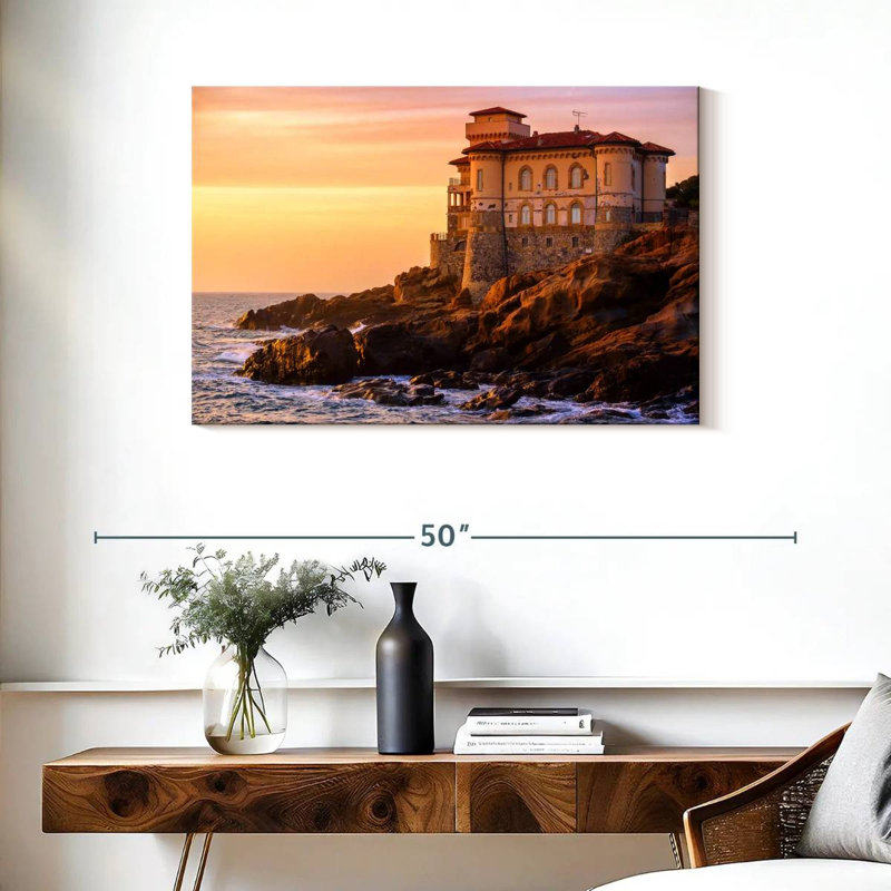 Lilie Boccale Castle, H 24 po x l 36 po