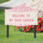 Welcome to My Fairy Garden Sign-1918449347