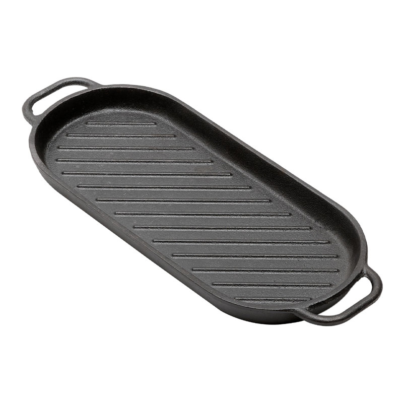 16cm Iron Grill & Griddle Pan