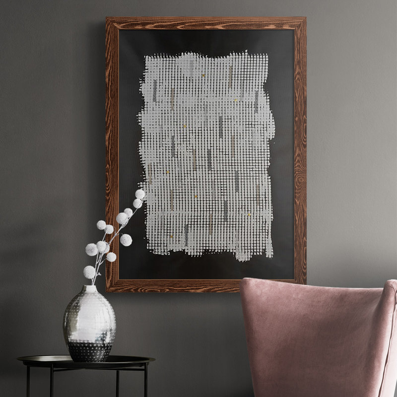 " Bits & Bytes II ", 37.5" H x 27.5" W x 1" D, Maple