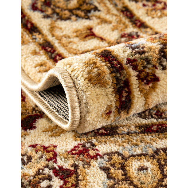 Tapis oriental crème Niles, Crème, Runner 2' x 5'3"