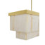 Luminaire suspendu linéaire 7 lumières Elora
