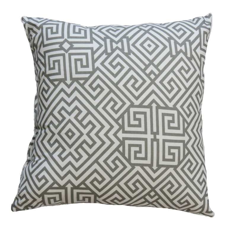Alcazar Geometric Cotton Reversible Throw Pillow