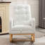 Accent Rocking Chair With Footrest