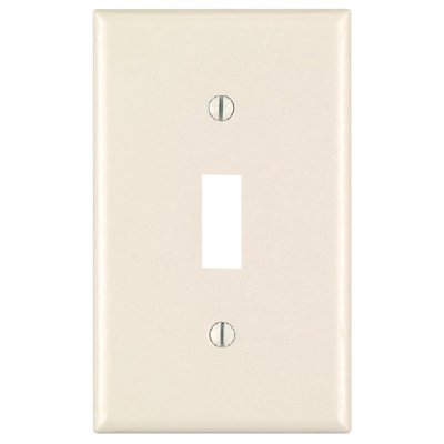 Leviton 1-Gangs Toggle Light Switch Wall Plate