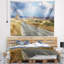 Tapisserie panorama en polyester à l’intérieur de l’est du kazakhstan avec accessoires suspendus inclus-28489843