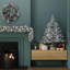 Luxury 91.5H Pre-lit Snowy Christmas Tree