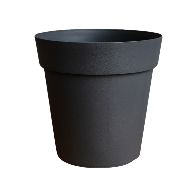 Pot Planter, Black, 35.50cm H x 40cm W x 15.75cm D
