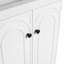 Meuble de salle de bain 61 cm (24 po) - Contreplaqué blanc, fermeture amortie, style moderne, rangement autoportant irrésistible